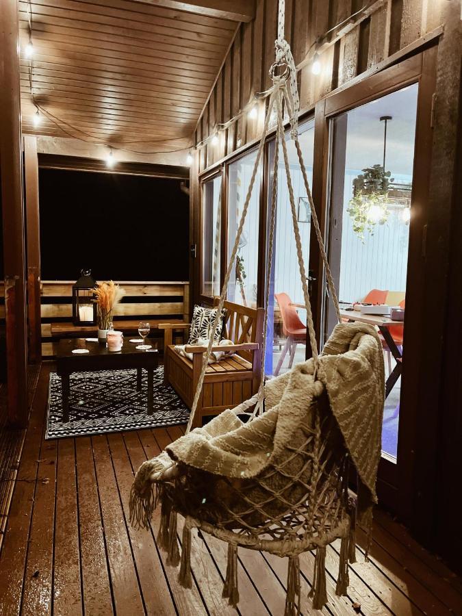 فيلا Wooden Cosy Retreat Hunters Quay دُنون المظهر الخارجي الصورة