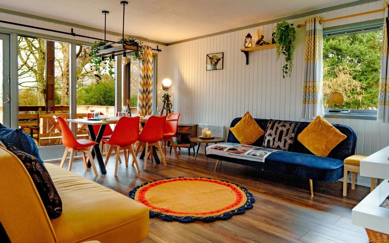 فيلا Wooden Cosy Retreat Hunters Quay دُنون المظهر الخارجي الصورة