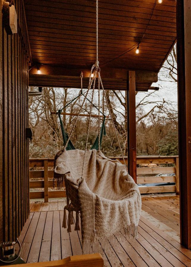 فيلا Wooden Cosy Retreat Hunters Quay دُنون المظهر الخارجي الصورة