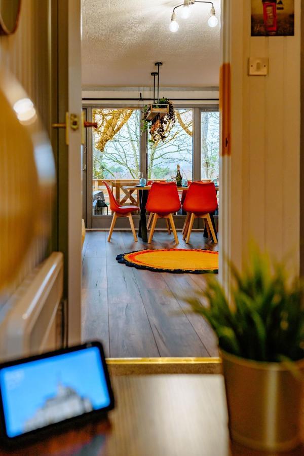 فيلا Wooden Cosy Retreat Hunters Quay دُنون المظهر الخارجي الصورة