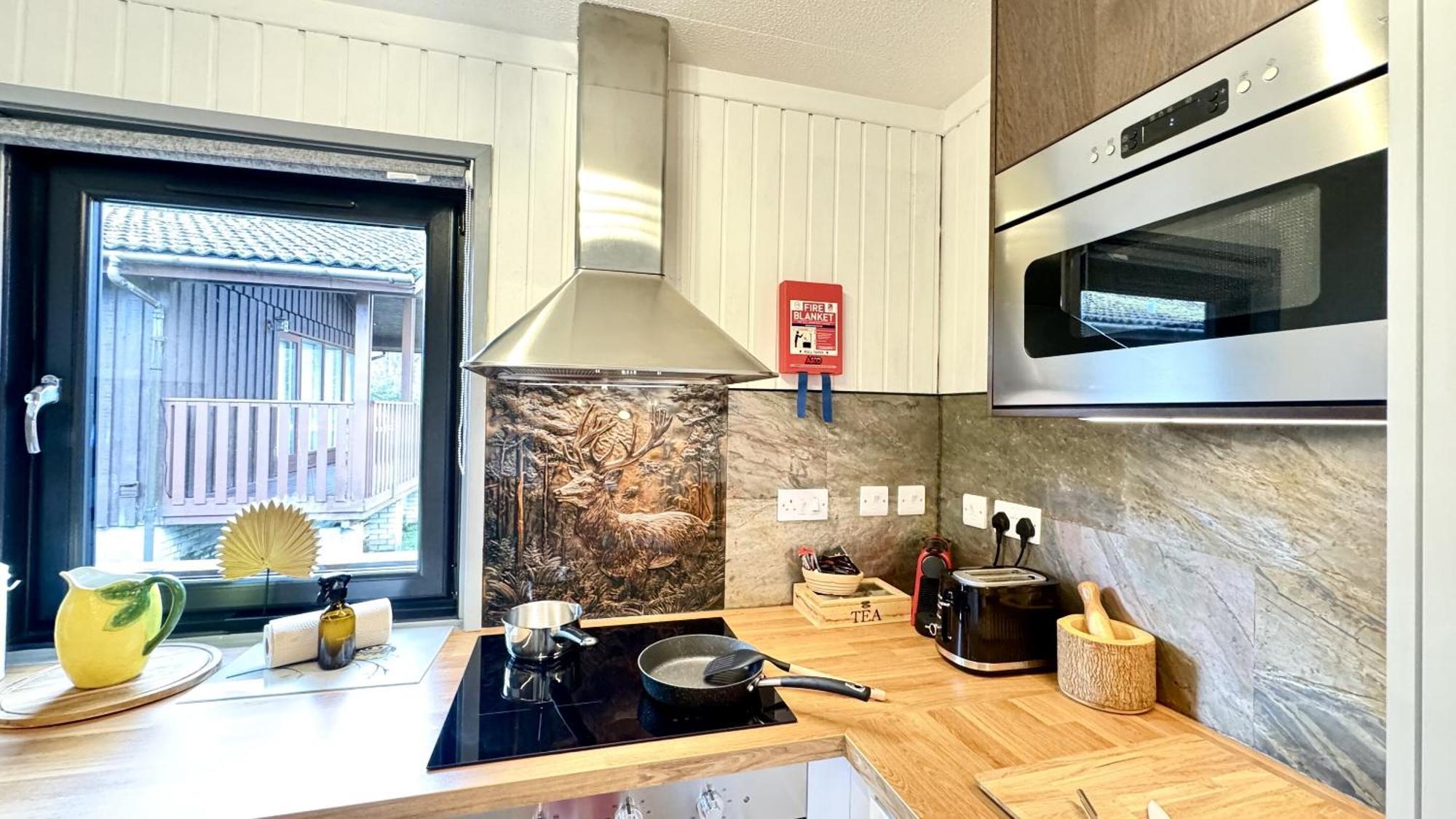 فيلا Wooden Cosy Retreat Hunters Quay دُنون المظهر الخارجي الصورة